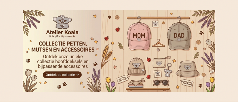 Accessoires: petten, mutsen,…