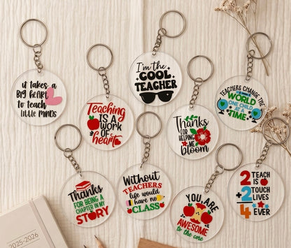 Sleutelhangers leerkracht